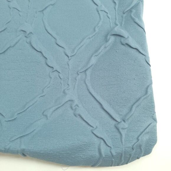 DKNY Slate Blue Large Square Pillow Cover 26" Polyester - Picture 3 of 5